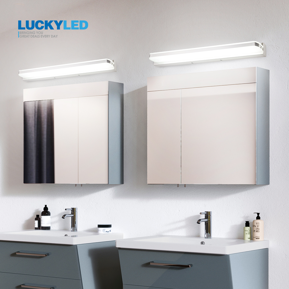 2020 Luckyeld Modern Bathroom Lamp Waterproof Led Mirror Light 9w