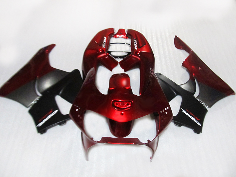 

Hot sale fairing kit for Honda CBR900 RR fairings 98 99 CBR900RR red black motorcycle set CBR919 1998 1999 KJ56, Same as the picture shows