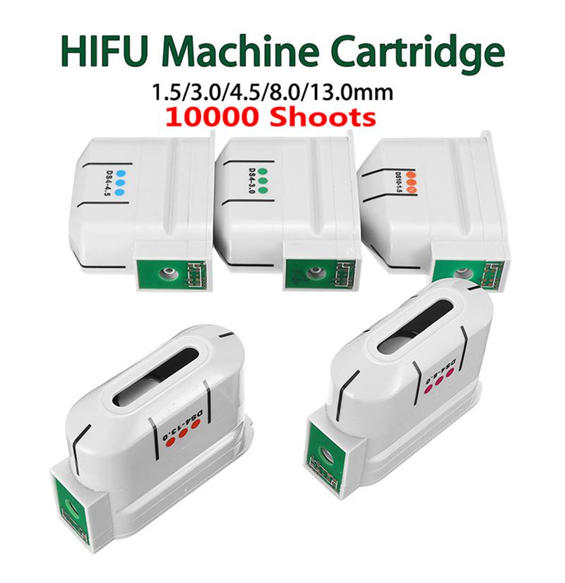 

Replacement Cartridges for HIFU Beauty Machine High Intensity Focused Ultrasound HIFU Face Lift Best HIFU Machine transducer cartridges DHL