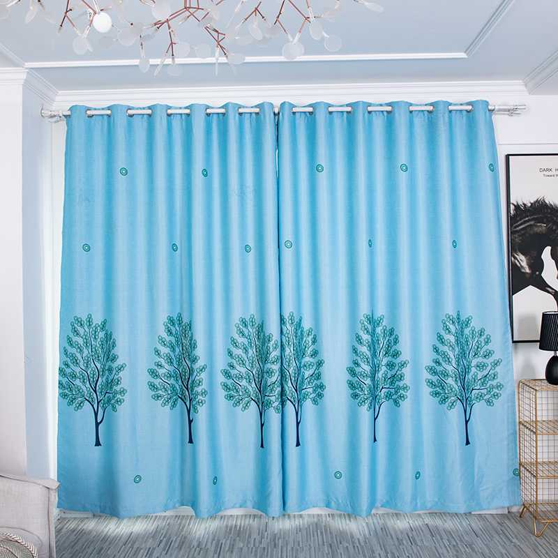 

Modern Blackout Curtains For Window Window Blackout Curtains For Living Room Treatment Blinds Finished Drapes The Bedroom Blinds, Green