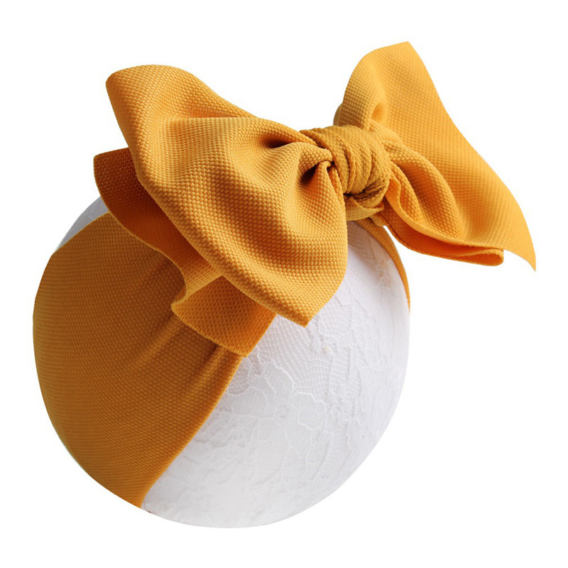 

Baby Bows Headbands Bowknot Hair Wraps Butterfly Knot Multicolor Hairbows Hoops for Newborn Toddlers Girls Party Easter 16Color 7inch A42202, As pic