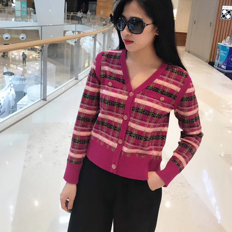 

2018 Autumn And Winter New Suit-dress Lady Of Temperament Light Models Customized Wool Small Real Knitting, Black