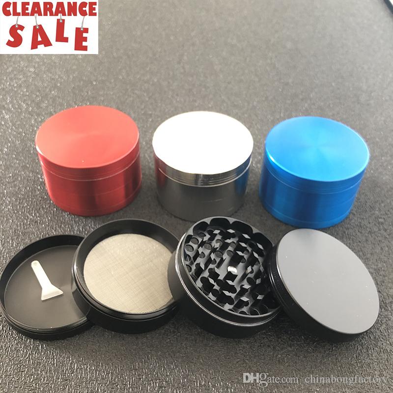 

2019 Sale Zinc Alloy Herb Grinder 4 Layer Cheaper Tobacco Smoking Grinder Top Quality metal 63mm 4 Piece grinder