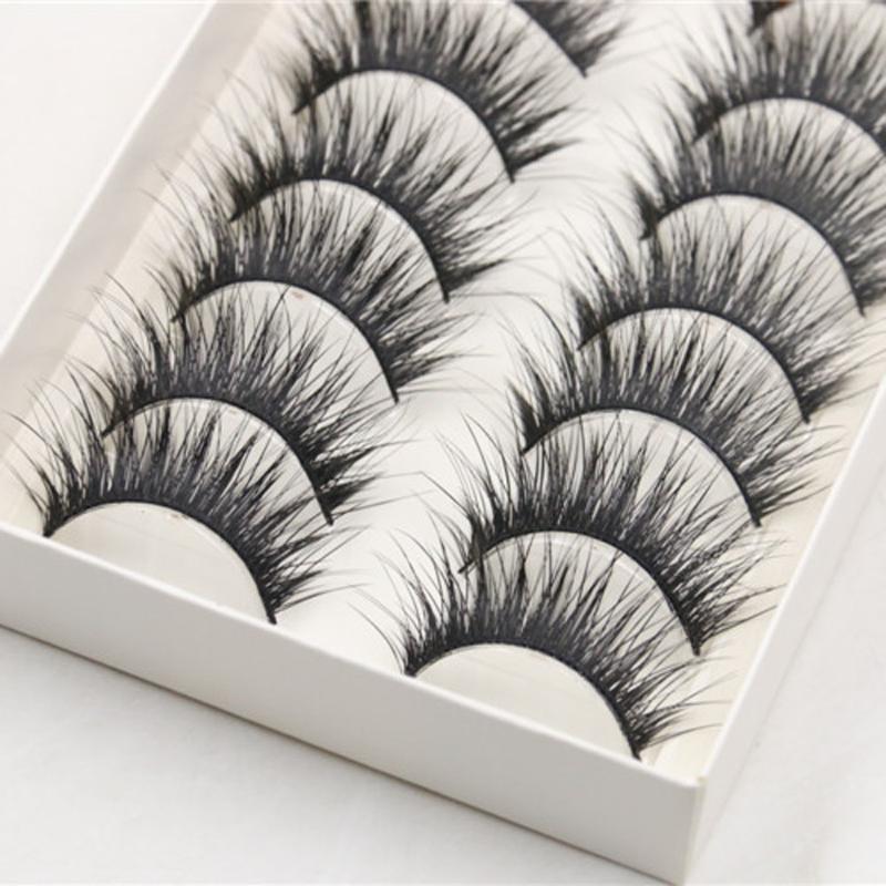 

10 Pairs False Eyelashes Natural Long Fine Soft Party Daily Professional Makeup Tools False Eye Lashes Makeup Cosmetic z3