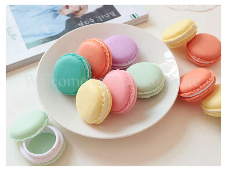 

Free Shipping Macaron Container Pill Box Wax Container Mini Case Storage Box MP095