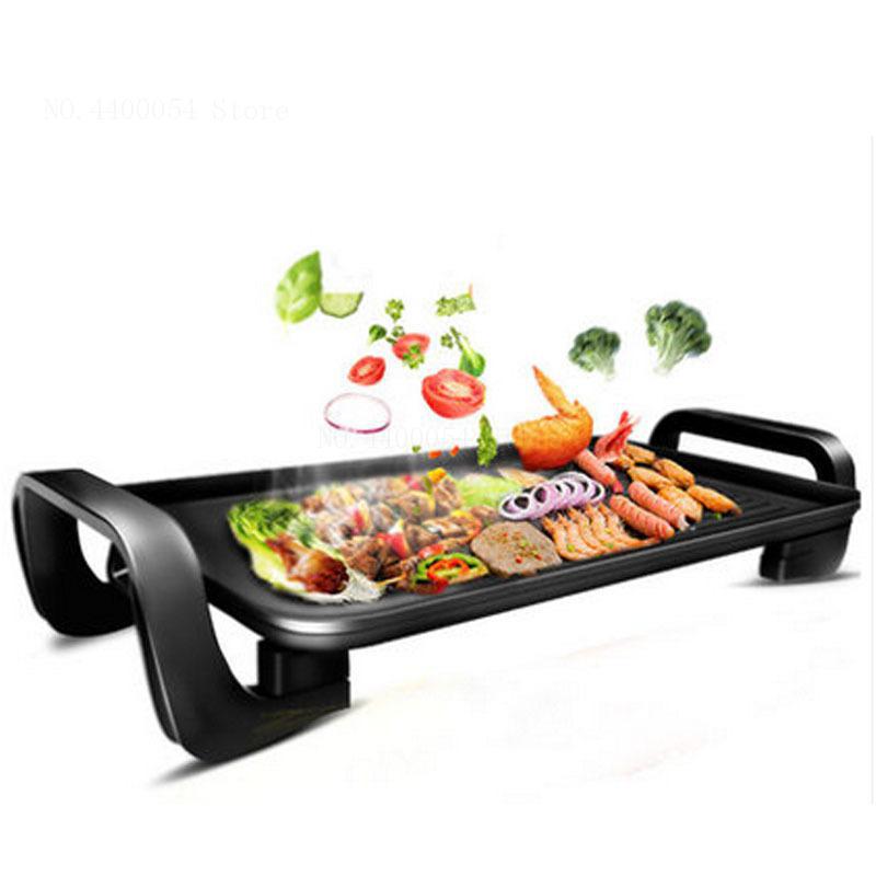 

Electric barbecue grill Non-stick Griddles bbq grill No Lampblack grille barbecue machine grade nonstick coating 5gear