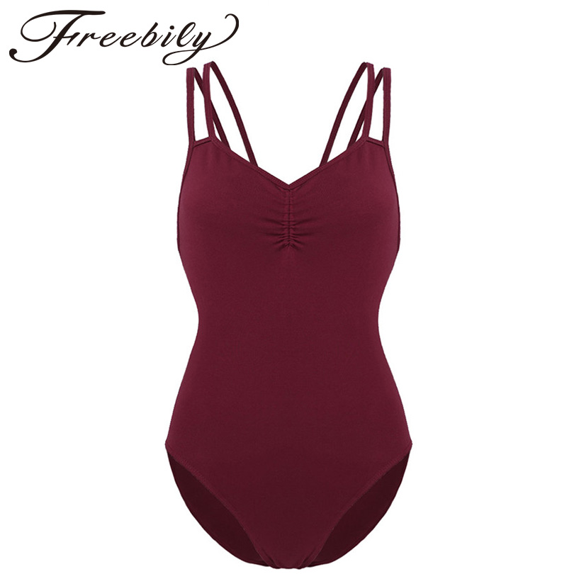 

2 color Adult girl Ballet Leotard dance Ballet clothes dance Leotard clothes Gymnastics Garment Tight, Black