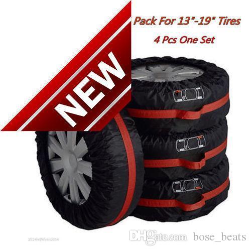 MOTO Bici Ruota di scorta Coperchio di protezione pneumatico Storage Bag 13/" 14/"