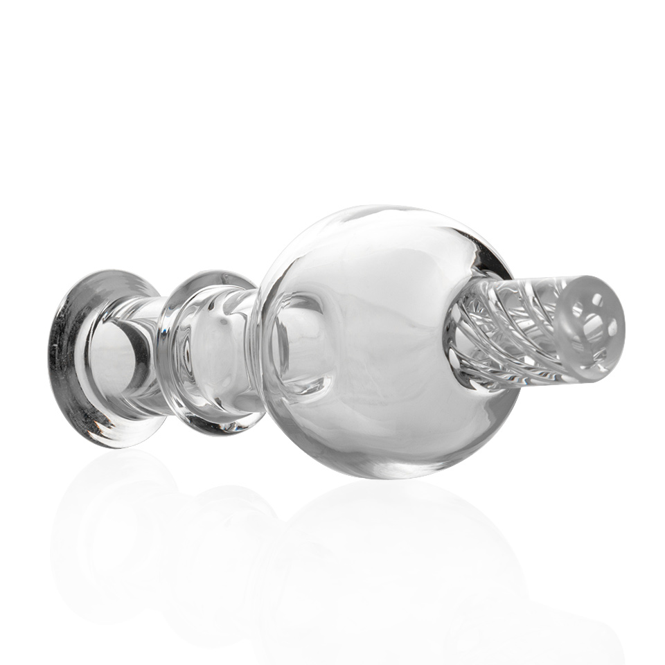 

Cyclone Riptide Carb Cap Glass Bubble OD 26mm Clear Caps for Hookahs Terp Pearl Quartz Banger Nails water bong