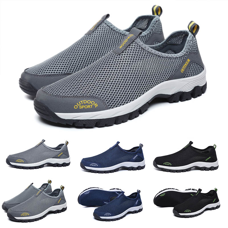 

jogging best quality new men running shoes black grey red male designer trainer sneaker outdoor walking sports shoe, A1