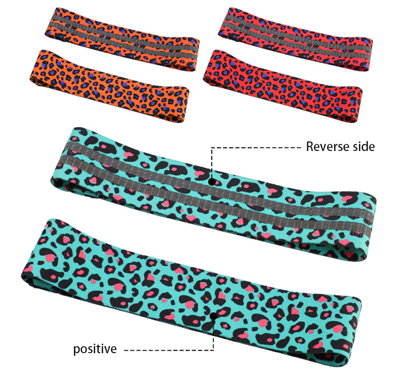 

Squat Yoga cotton tension band multi color hip resistance band elastic rubber anti-skid hip ring, Green