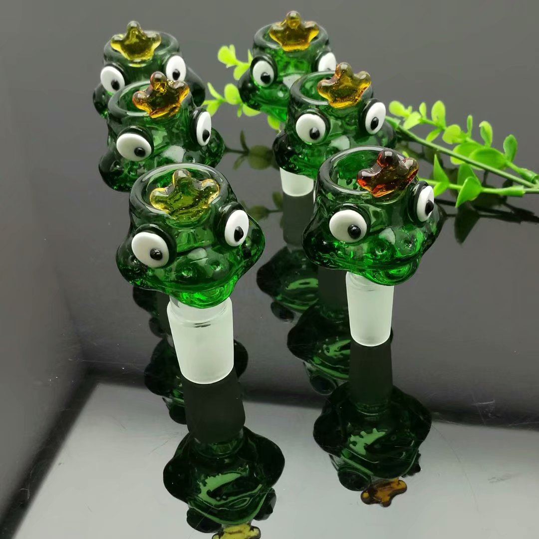 

Wholesale Green Cartoon Glass Bubble Head 14mm or 18mm