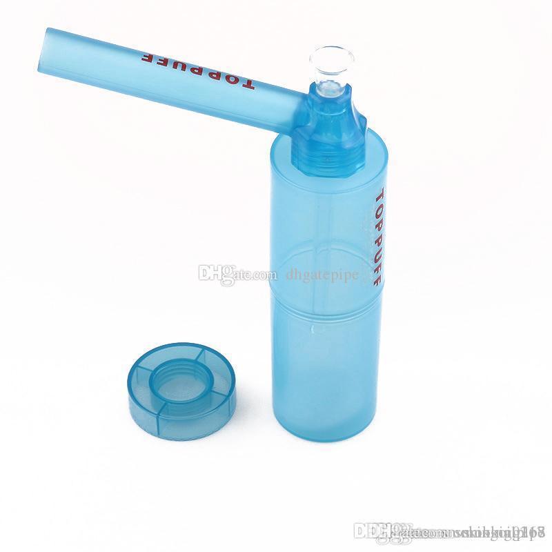 TOPPUFF top puff Glass Shisha Chicha Top Puff Smoking Tobacco Herb Holder Narguile Arguile Smoke Water Pipe Bong Silicone Hookah-image-538297871