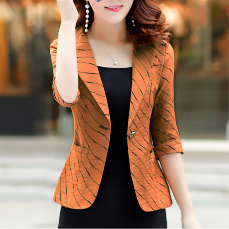 

XUXI 2019 Summer Autumn Pockets Cardigan Long Sleeve Open Collar Stitch Plaid Short Coat Stylish Clothes Plus Size -3XL FZ559, Picture color3