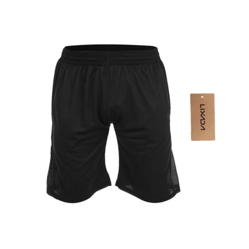 

Lixada Running Shorts Men' Training Marathon Quick Dry Fitness Gym Sport Shorts for Football Fitness Workout Jogging Sports, Black