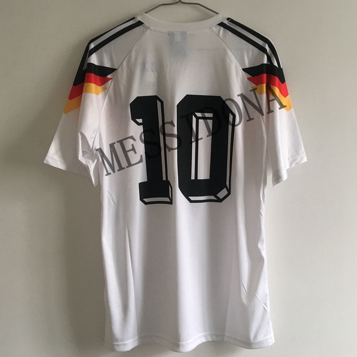 

ALEMANIA 1990 retro soccer jerseys vintage classic Matthaus Voller Riedle Klinsmann Kohler camisetas futbol camisa kits men Maillots de football jersey, 1990 home shirt
