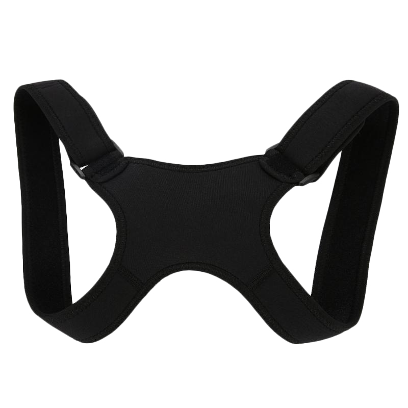 

Spine Posture Corrector Protection Back Shoulder Posture Correction Band Humpback Back Pain Relief Corrector Brace, Black