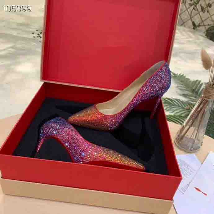 Party de mariage Sandales à talons hauts avec strass de strasse luxueuse Lady Bottoms talonal Sandales de qualité supérieure de qualité supérieur