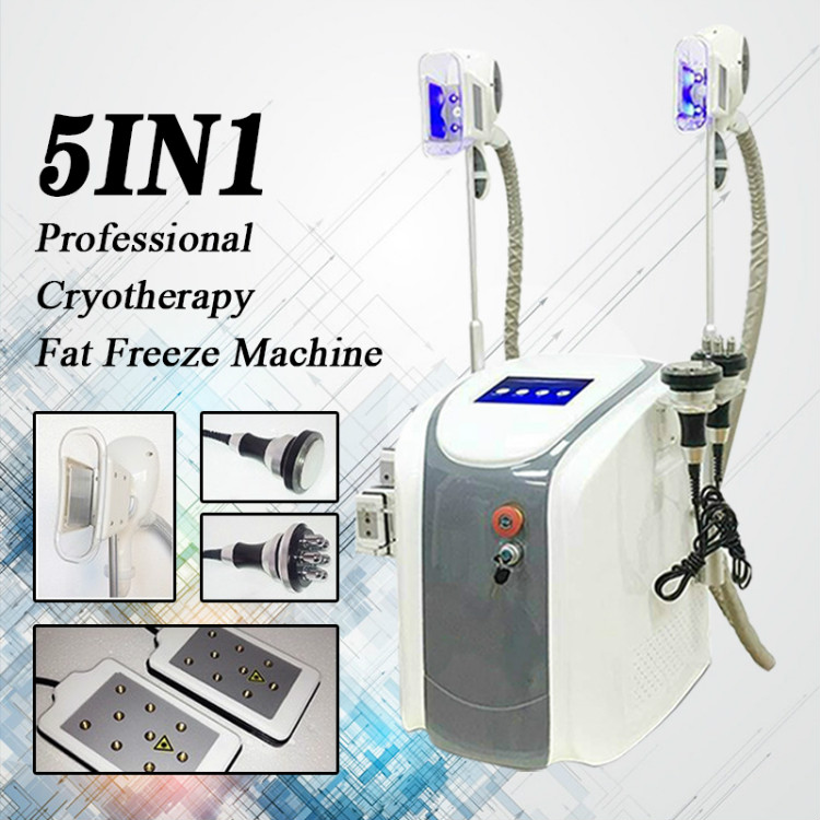 

Cryolipolysis Fat Freezing Machine Cryotherapy Waist Slimming 40K Cavitation RF Machine Body Fat Reduction Lipo Laser Machine CE/DHL