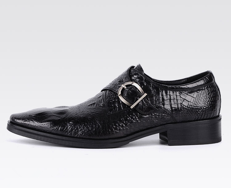 

New men party Dress shoes Crocodile pattern breathable fashion wedding casual Male Casual Flats high quality leather flats toe, Gold