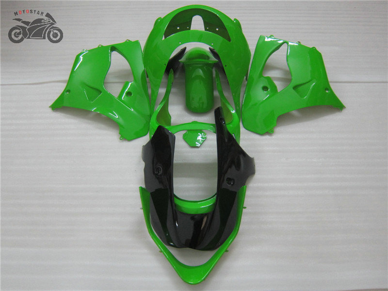 

Customize motorcycle fairing for Kawasaki Ninja ZX-9R 98 99 green black ABS plastic bodywork fairings kit ZX9R ZX 9R 1998 1999, Same as the picture