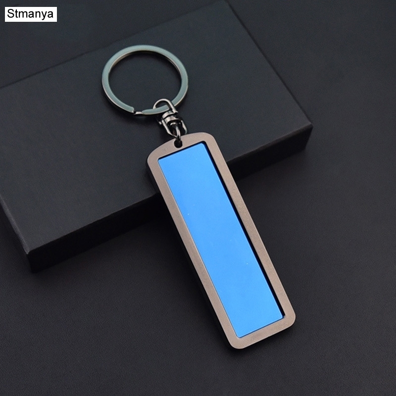

Diy Key Chain - Private Custom Keychain Car KeyChain Key Ring License Plated Key Buckle For Car Sales Shop Best Gift