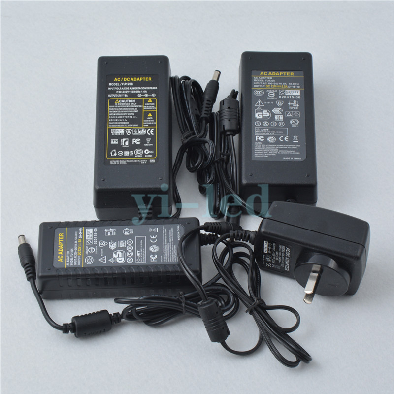 

LED Switch Power Supply Adapter Transformer 5V 12V 24V 1A 2A 3A 5A 6A 7A 8A 10A For 5V WS2812B APA102 12V 24V 5050 3528 led strip light