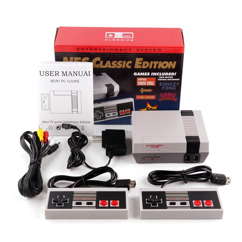 

Classic Game TV Video Handheld Console Newest Entertainment System Classic Games For 500 New Edition Model NES Mini Game Consoles free DHL