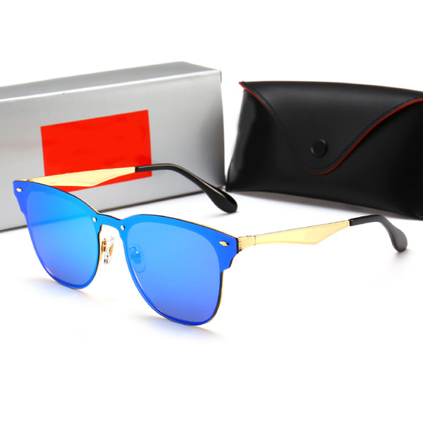 

Bans Ban new Ray Brand Polarized Sunglasses Men Women Pilot UV400 Eyewear 3576 Glasses wayfarer Metal Frame Lens Polarized Sunglas