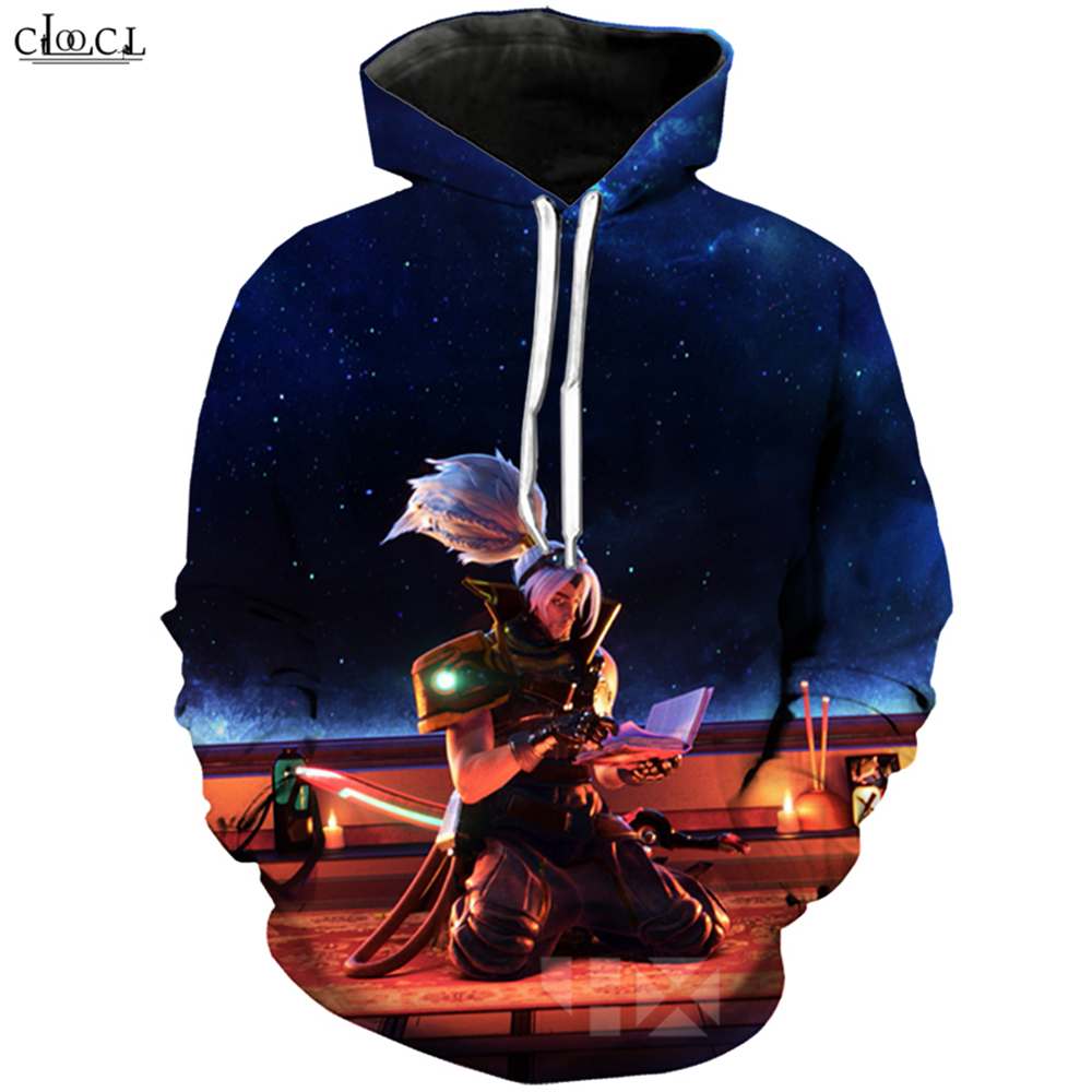 

Fashion Game League of Legends Hoodie Men Women 3D Printed Hero Skin Kaisa Odyssey Yasuo Hooded Coat Casual Pullovers, Hoodie 1