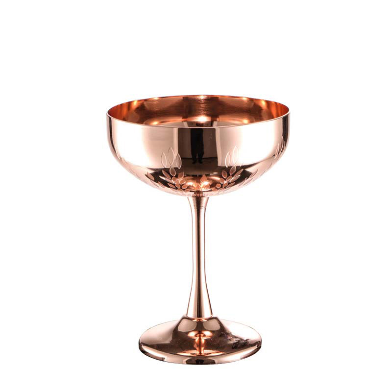 

Stainless Steel Martini Cup Wine Glasses Cocktail Champagne Glass Home Drinking Wine Goblet Wedding Hotel Party Bar Wedding Drinkware