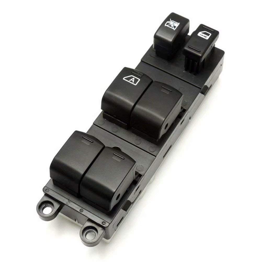 Interruttore alzacristalli elettrici ABS per auto Finestra Interruttore di comando per finestra adatto per Murano Teana Qashq 25411JD000 Interruttore Alzacristalli Elettrico Master