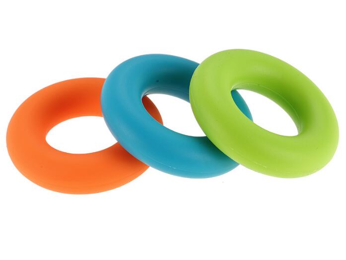 

gym equipment Silicone Gel Portable Hand Grip Gripping Ring Carpal Expander Finger Trainer Grip Strength Rehabilitation Pow Stress Ring GYH