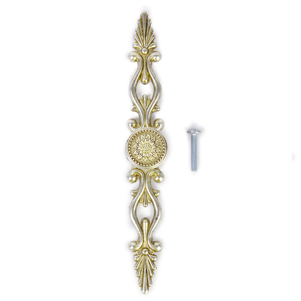 

Antique Elegant Dresser Drawer Door Pull Handle Zinc Alloy F/ Ornament