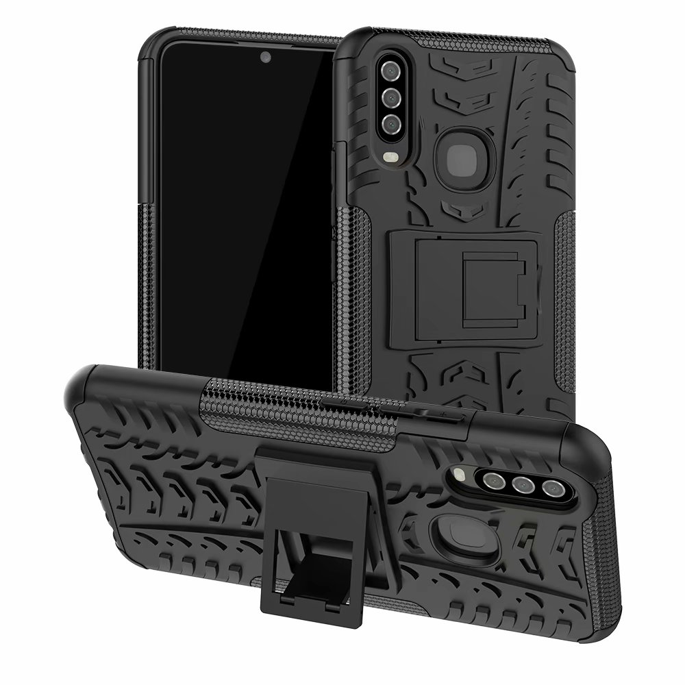 

For Vivo Y17 Case Fashion Stand Rugged Combo Hybrid Armor Bracket Impact Holster Protective Cover For BBK Vivo Y17 Y12 Y3, Blue
