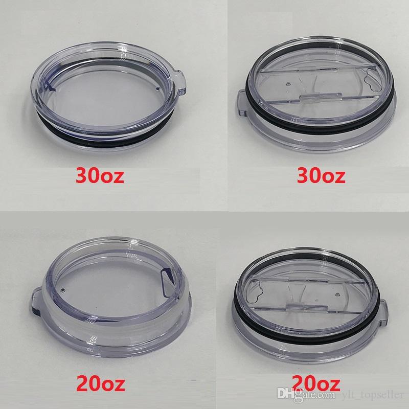 

For 20oz/30oz Tumbler mugs Leakproof lids Splash Clear Spill Proof Lids Covers for Tumblers Cups Sprillproof Lids