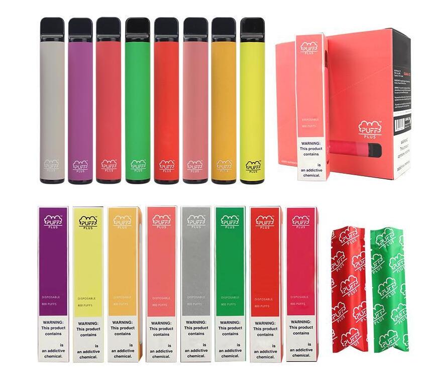 

Puff Bar Plus Disposable Device 550mAh Battery Pod 8 Colors puff bars posh plus