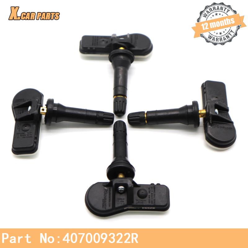 

TPMS Tire Pressure Monitoring System Sensor 407009322R For Dacia Dokker Express Duster Lodgy Logan II MCV II Sandero 433mhz