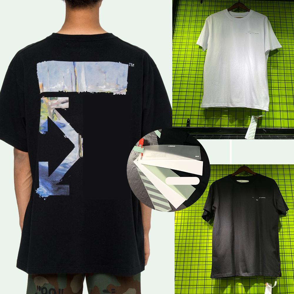 camiseta blanca y negra