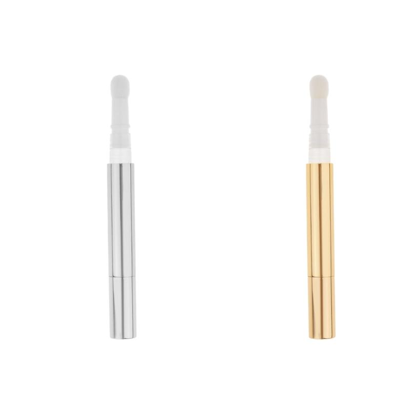 

Refillable 3ml Empty Metal Twist Pen Cosmetic Container Lip Gloss Eyelash Liquid Tube
