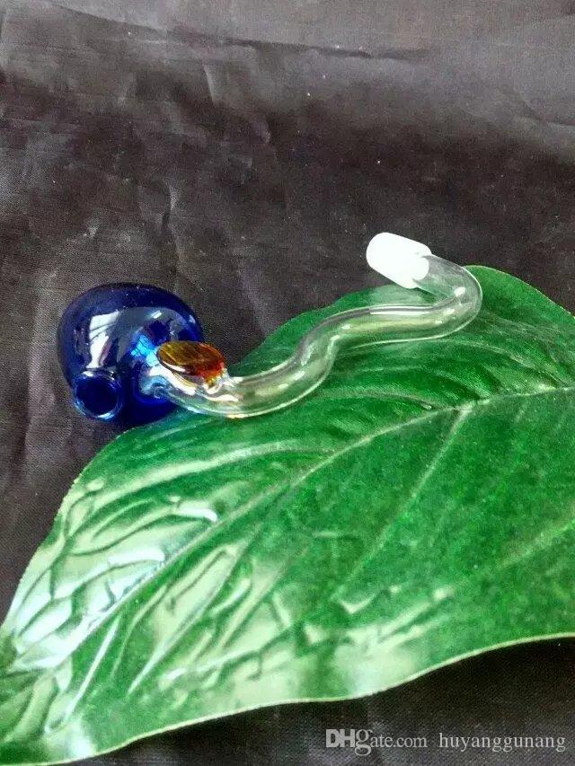 

new Apple pot Wholesale Glass bongs Oil Burner Water Pipes Rigs Smoking Free