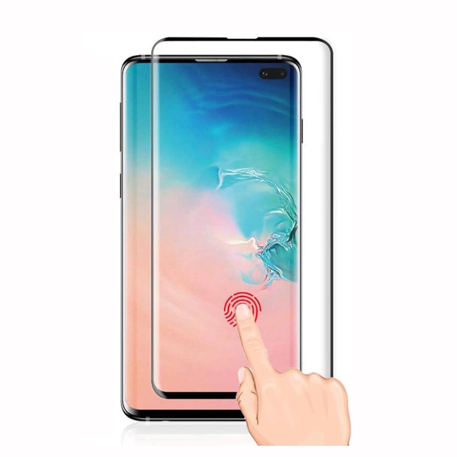 

Fingerprint Unlock No Hole Tempered Glass Screen Protector For Samsung Galaxy S10 S10Plus Note10 note 10 S9 S9Plus S8 S8 Plus note8 note9