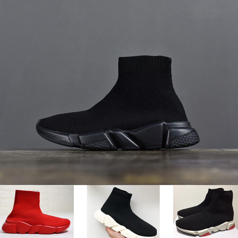 

2020 hot sell Triple S city sock knit trainer Sneaker for Men & Women Lover Running shoes Sport Shoes, 007