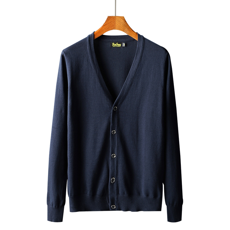 

Autumn Sweater Coat Men 2019 Winter Warm Sweaters Cardigan Jumpers Man Solid Cotton Button Thin Coats Male knitted cardigan, Red