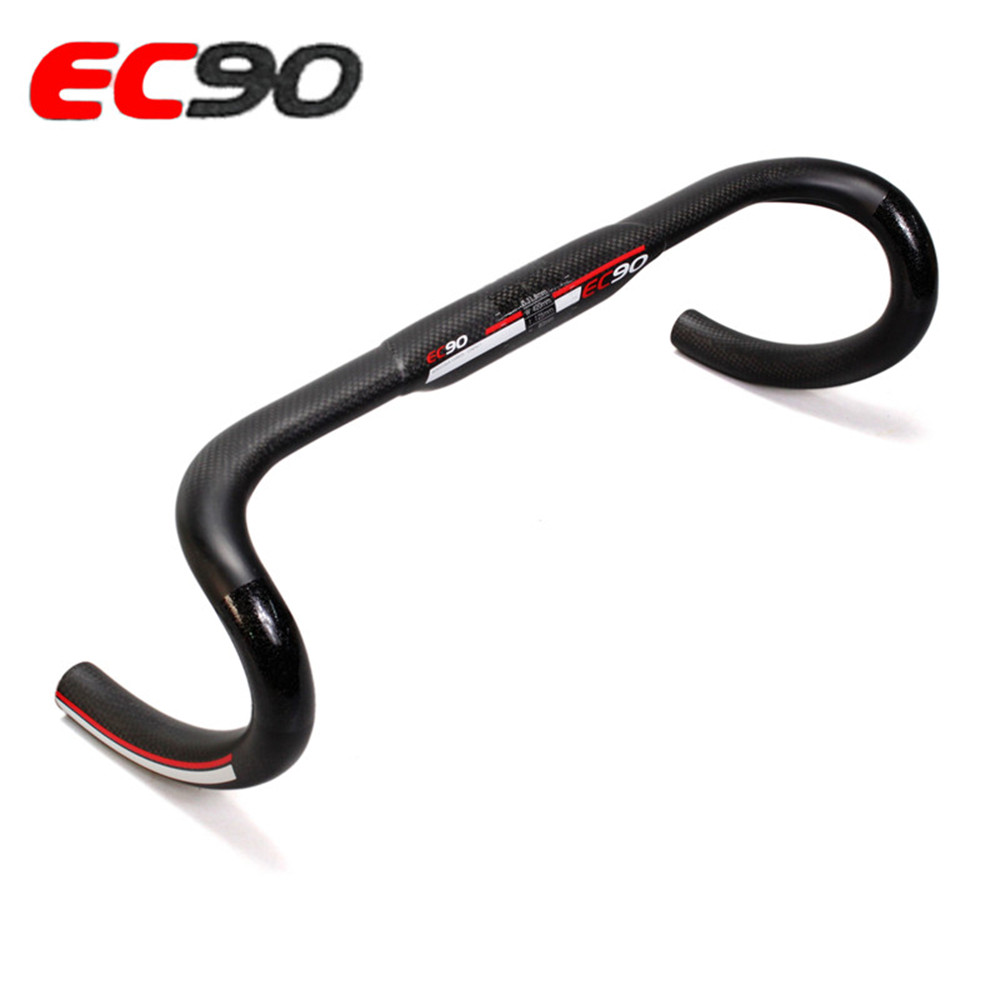 

EC90 Bicycle Handlebar 31.8mm Carbon Road Handlebar Carbon Fibre Bike Bent Handle Bar Ultralight Carbon Handlebars