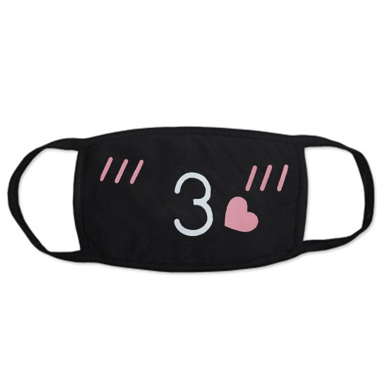 

1PC Cotton Dustproof Mouth Face Mask Unisex Style Cover Masks Anti Dust Cotton Facial Protective Cover Masks For Masquerade Ball