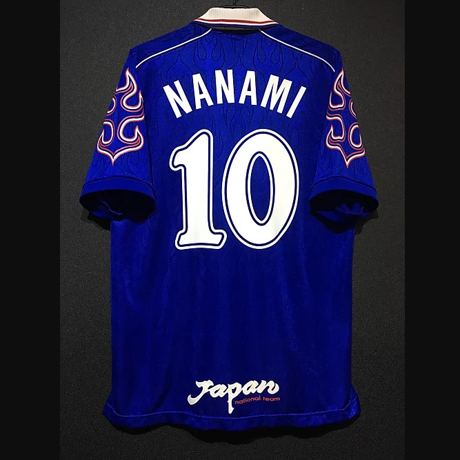 

Retro Japan Soccer Jerseys Nakayama Nanami Nakata Miyamoto Nakamura Okano Kazu Vintage Shirt Classic Kit Maillot, 2002 home