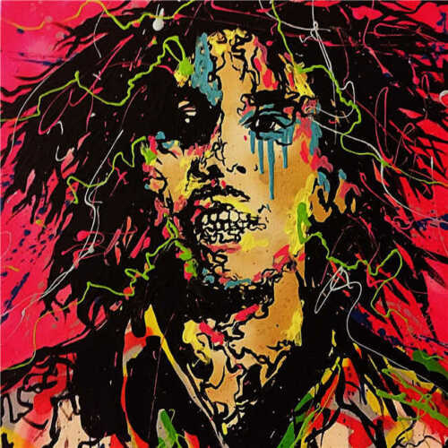 

Alec Monopoly Oil Painting On Canvas Graffiti Art Wall Decor Bob Marley Wall Art Home Decor Handcrafts /HD Print Large Picture 190919