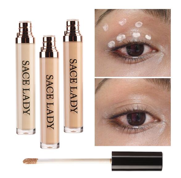 

SACE LADY Full Cover Liquid Face Concealer For Eye Dark Circles Corrector Cream, Color