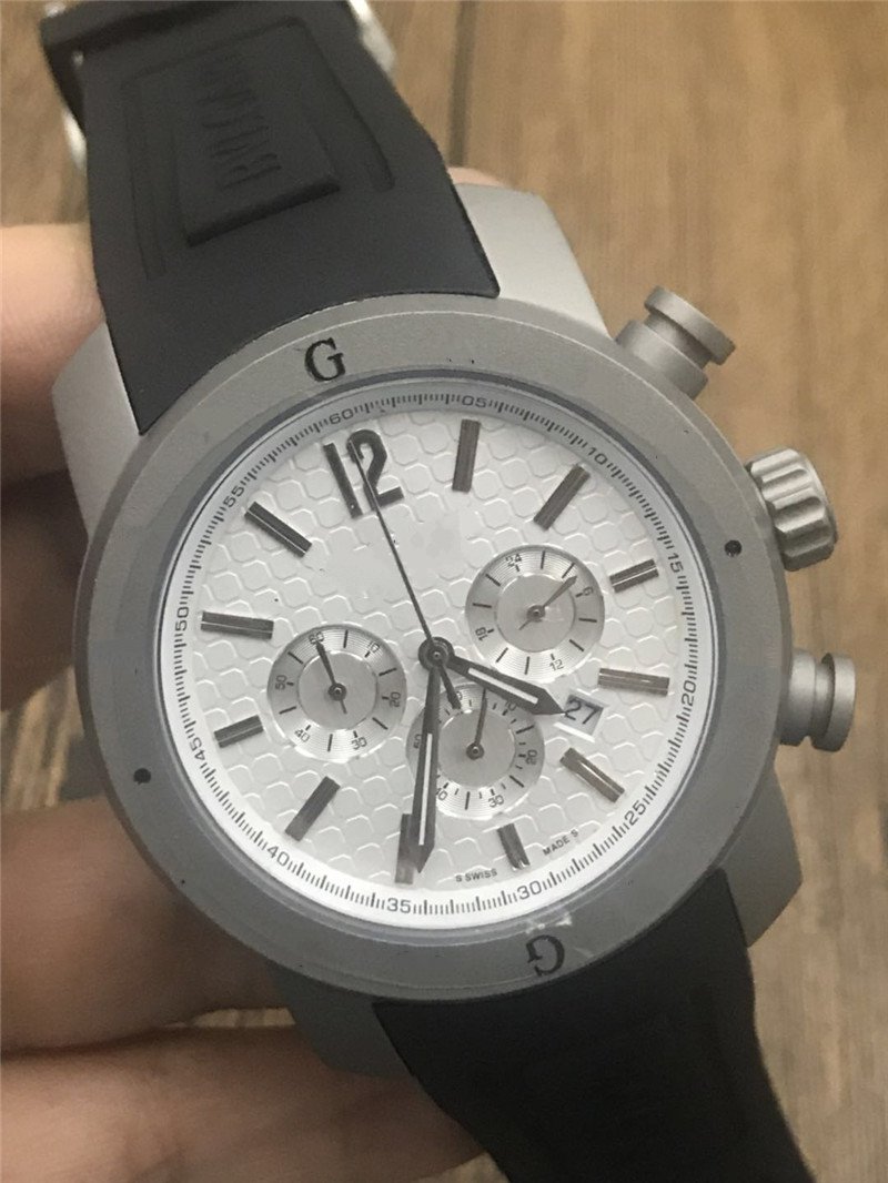 new fashionTop quality luxury watch for man quartz stopwatch watches stainless wrist watch stainless chronograph watch rubber strap bg10-image-479495168